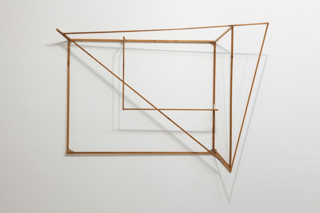 Max Frintrop, Untitled, 50x70x20cm, wood, shellac, glue,, 2013, A+B gallery, Brescia it